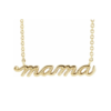 14K "Mama" Necklace