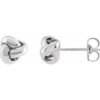 14K Love Knot Studs - Image 4
