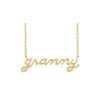 14K "Granny" Necklace