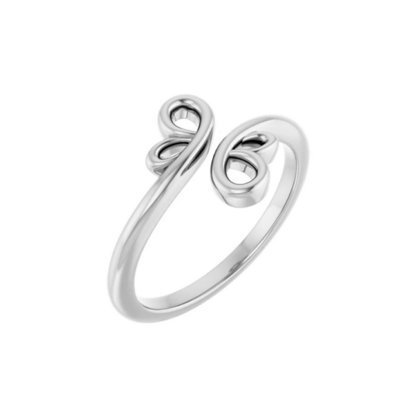 Sterling Silver Butterfly Bypass Ring