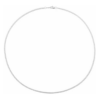 Sterling Silver Curb Necklace