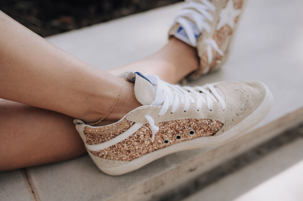 Permanent jewelry anklet