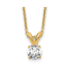 Lab grown diamond drop necklace, fine jewelry in the woodlands