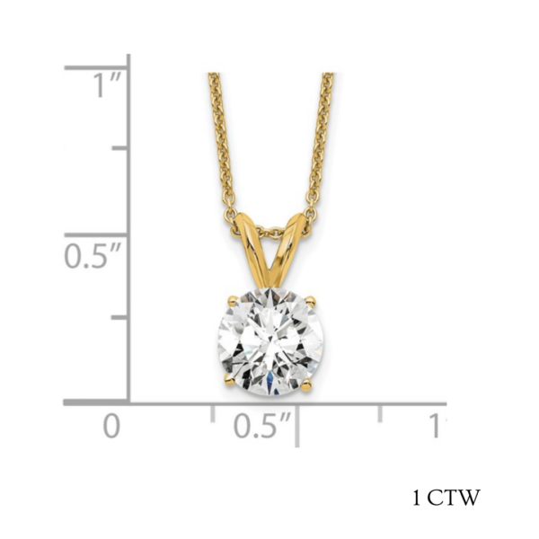 1 CTW diamond drop necklace, fine jewelry in the woodlands