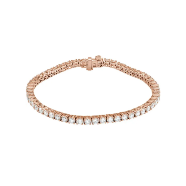 14K 2-6 CTW Lab-Grown Diamond Line Bracelet - Image 7