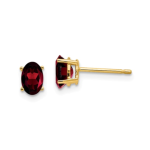 fine jewelry, the woodlands tx, garnet and solid gold earrings