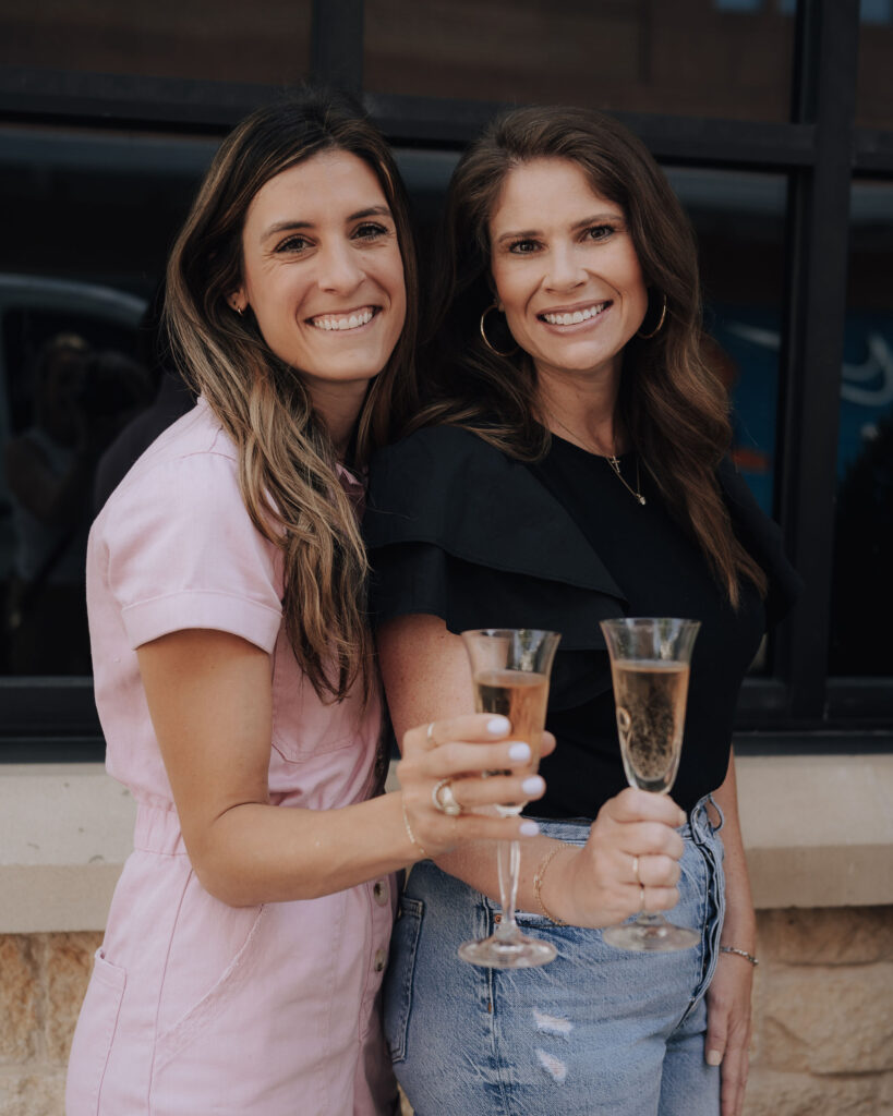 Permanent jewelry in The Woodlands, co-owners Alex and Shea