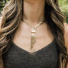 chunky bolo necklace