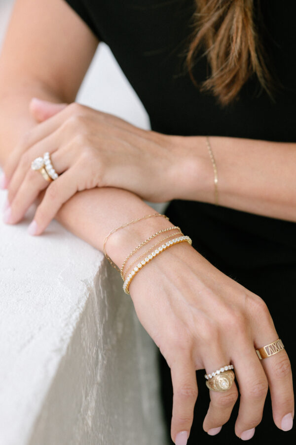 Moissanite Tennis Bracelet - Image 2