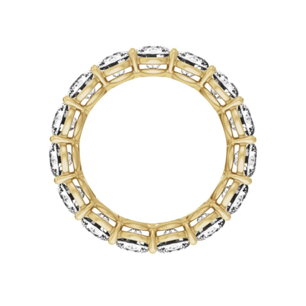 14K Round Diamond Eternity Band - Image 3