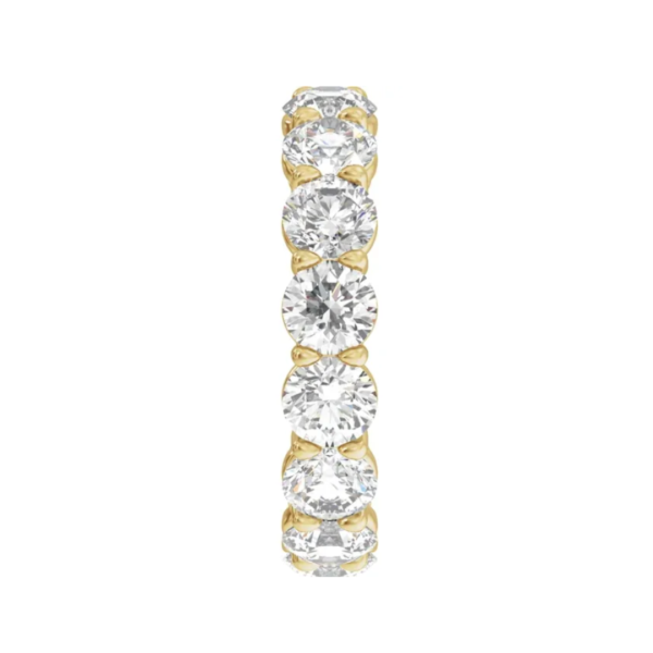 14K Round Diamond Eternity Band - Image 5
