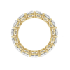 14K Oval Diamond Eternity Band - Image 3