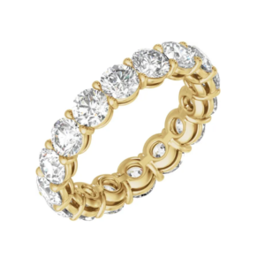 fine jewelry- diamond eternity band- round