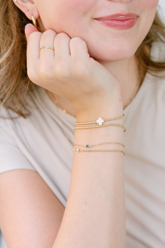 permanent bracelet stack